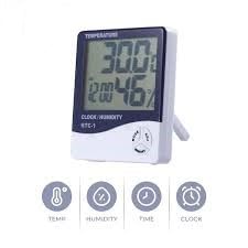 HTC-1 Indoor Thermometer+Clock