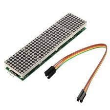 MAX7219 4-in-1 LED Matrix Module