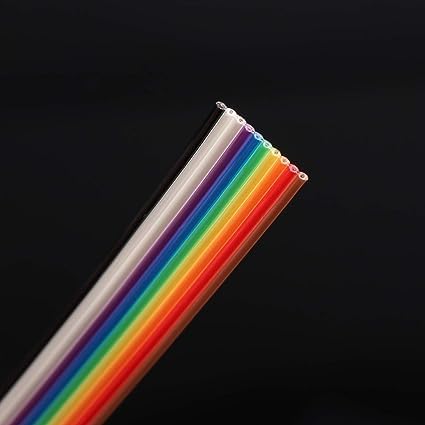 10-Core Ribbon Wire 1m