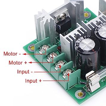 12-40V 10A DC PWM Motor Speed Controller