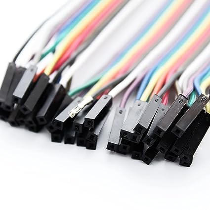 F-F Jumper Wires 20cm (40pcs)