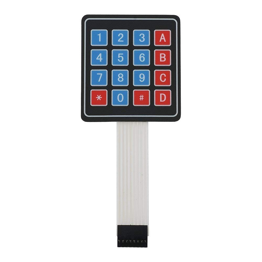 4×4 Matrix Keypad Membrane