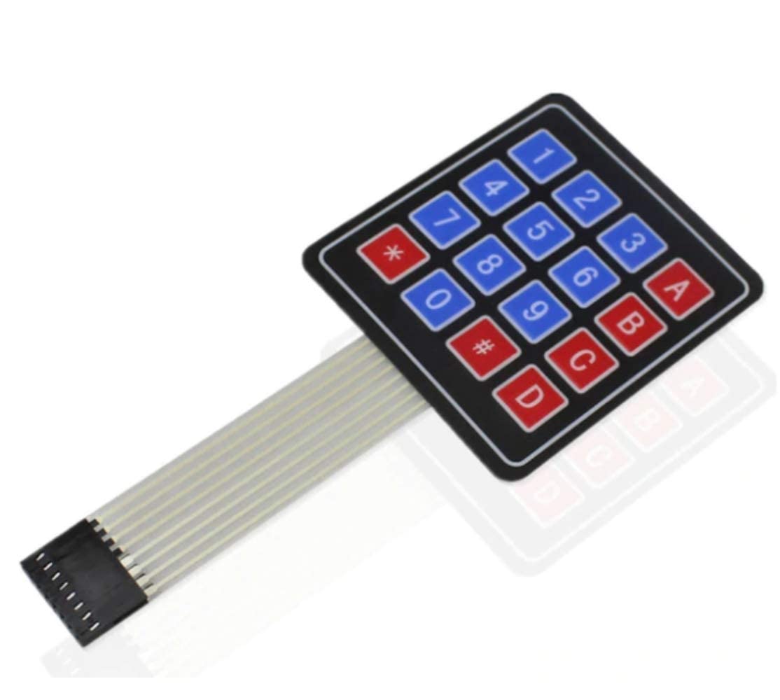 4×4 Matrix Keypad Membrane