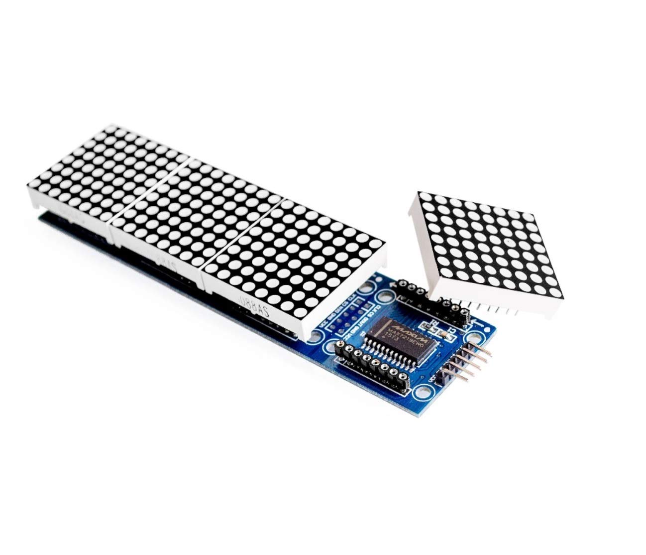 MAX7219 4-in-1 LED Matrix Module