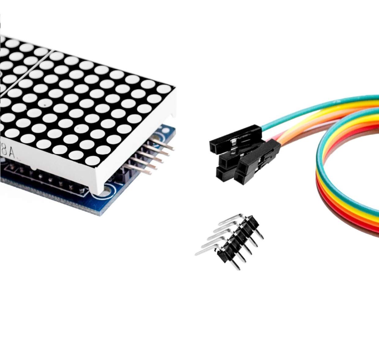 MAX7219 4-in-1 LED Matrix Module
