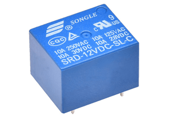 SPDT 12V PCB Relay Sugar Cube