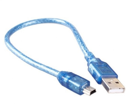 USB A to Mini-B Nano Cable (30cm)