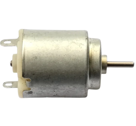 Round Toy DC Motor Dual Shaft