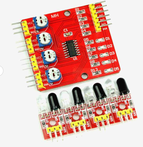 4 IR Sensor Array Module