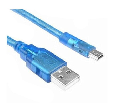 USB A to Mini-B Nano Cable (30cm)