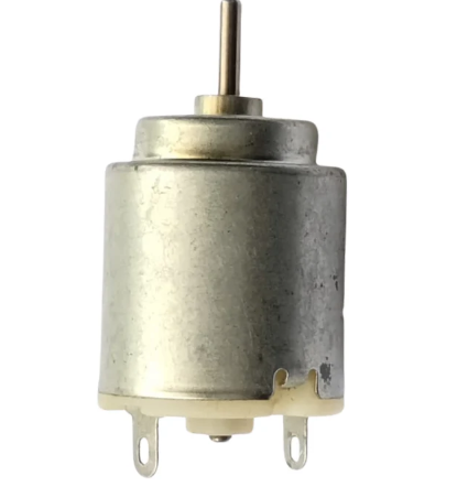 Round Toy DC Motor Dual Shaft