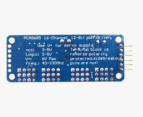 PCA9685 16-Channel PWM/Servo I2C Driver Module