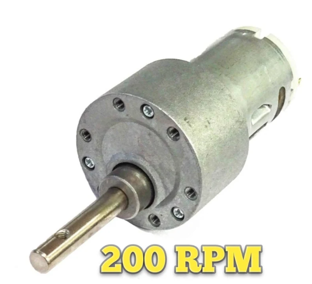 200 RPM 12V Johnson Geared Motor
