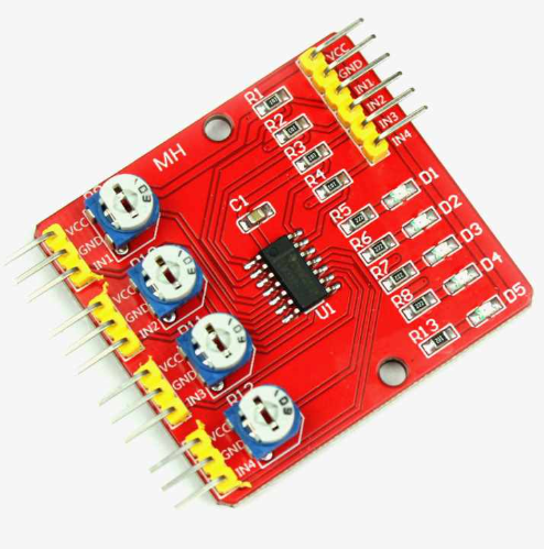 4 IR Sensor Array Module