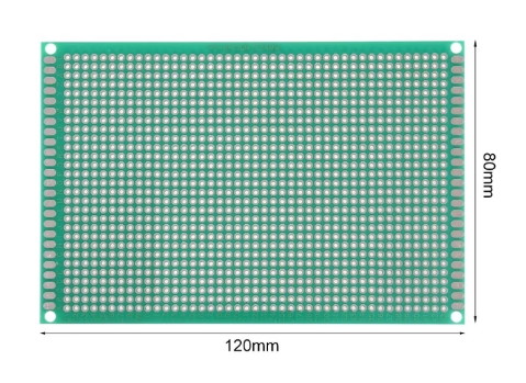 PCB 8×12cm Single-Sided