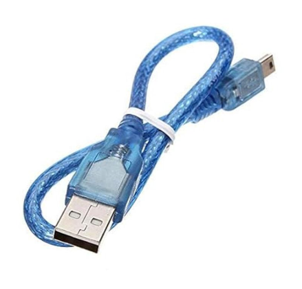 USB A to Mini-B Nano Cable (30cm)
