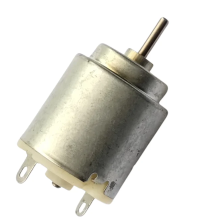 Round Toy DC Motor Dual Shaft
