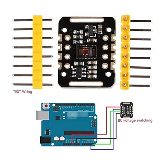 MAX30102 Heart Rate & Pulse Oximeter Sensor Module (Black)