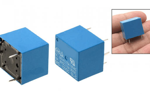 SPDT 12V PCB Relay Sugar Cube