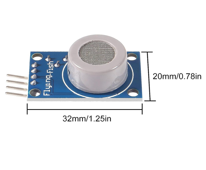MQ-7 Gas Sensor (Carbon Monoxide Sensor)