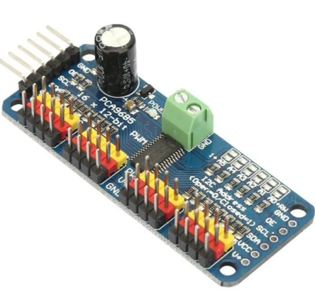 PCA9685 16-Channel PWM/Servo I2C Driver Module