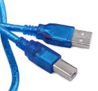 USB Type A to B Cable 20cm
