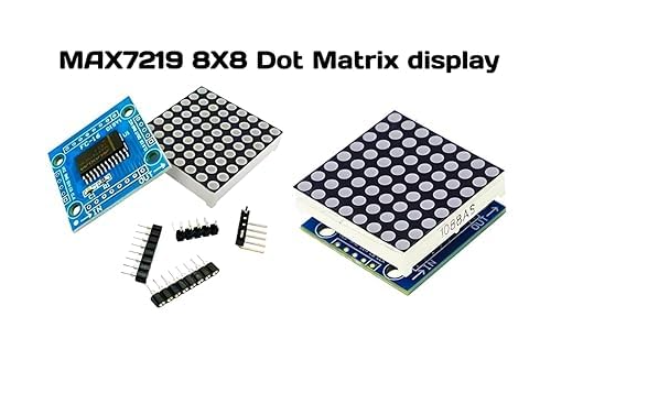 MAX7219 Dot Matrix SMD Module